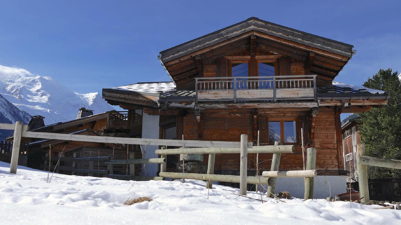 เล 3 ซีม บล็องช์ Villa Chamonix ภายนอก รูปภาพ