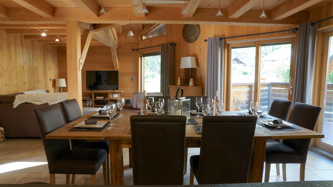 เล 3 ซีม บล็องช์ Villa Chamonix ภายนอก รูปภาพ