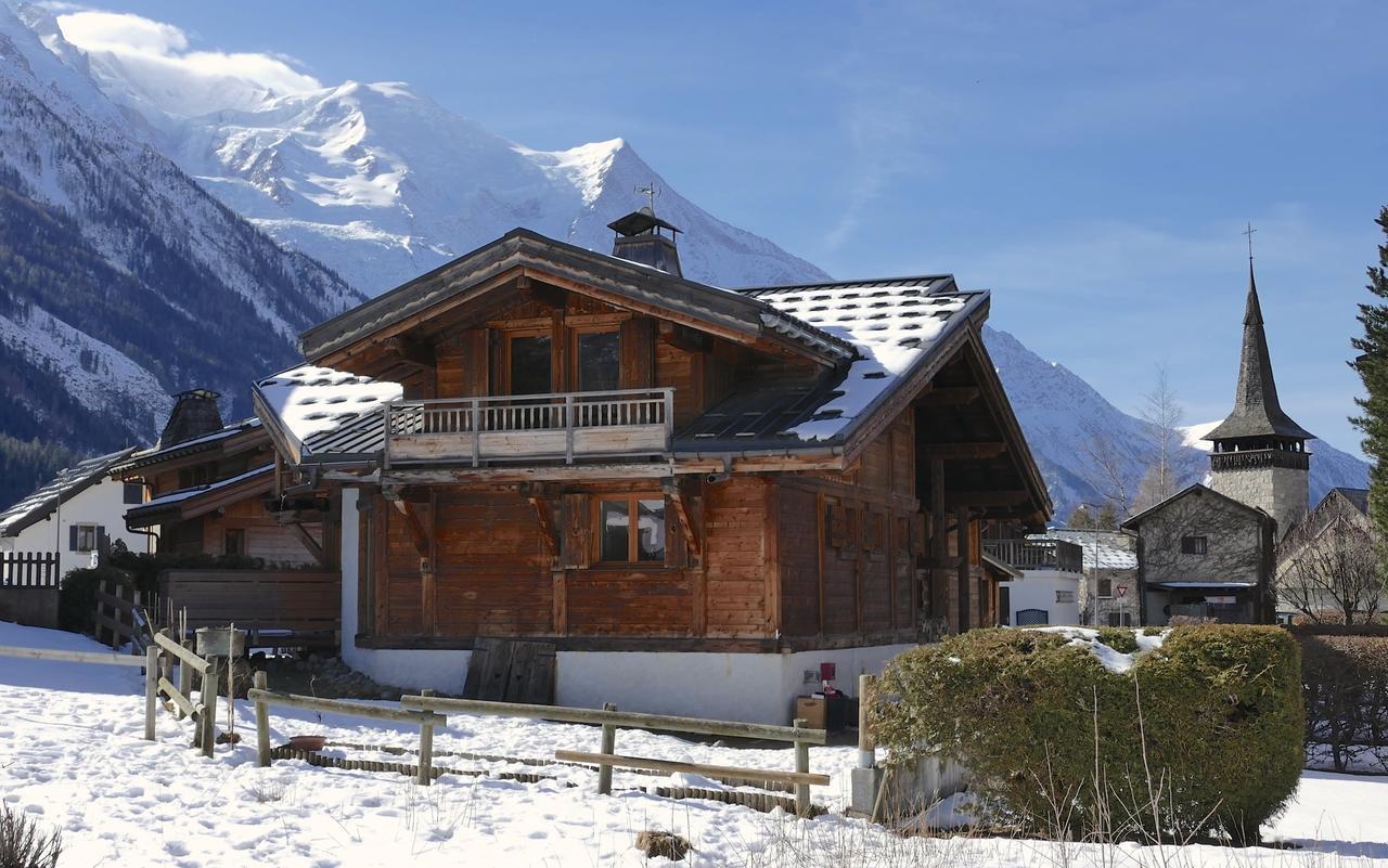 เล 3 ซีม บล็องช์ Villa Chamonix ภายนอก รูปภาพ