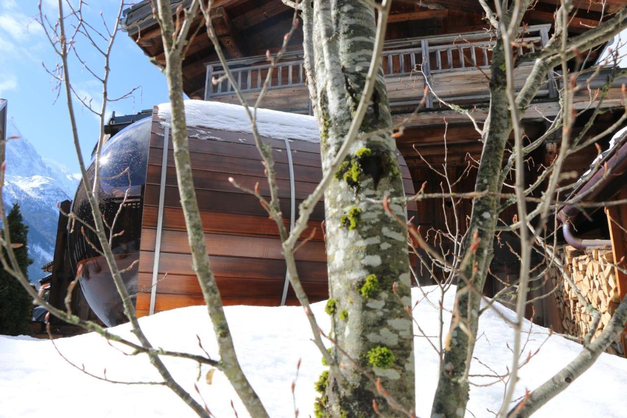 เล 3 ซีม บล็องช์ Villa Chamonix ภายนอก รูปภาพ